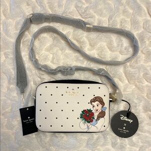 Kate Spade x Disney White Crossbody Bag - Belle from Beauty and the Beast